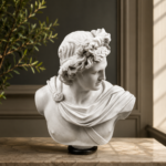 Apollo Marble Bust Sculpture