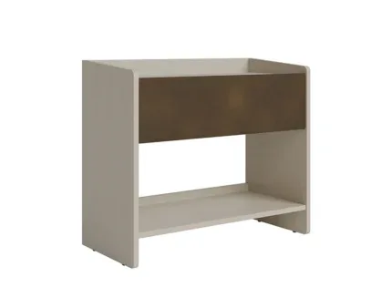 Aura modern dressing table with LED mirror