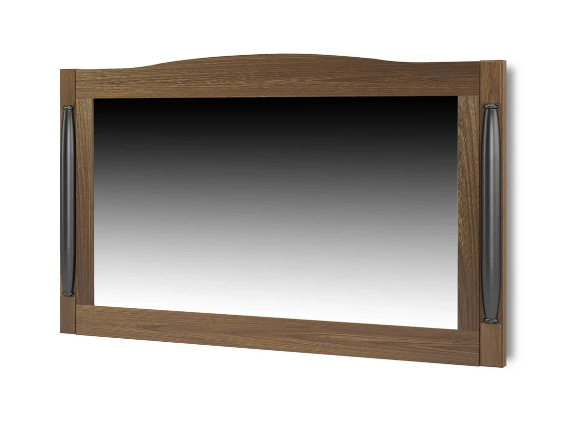 Charm Wooden Wall Mirror | Classic Rectangular Dressing & Bedroom Mirror Classic rectangular wooden bedroom mirror