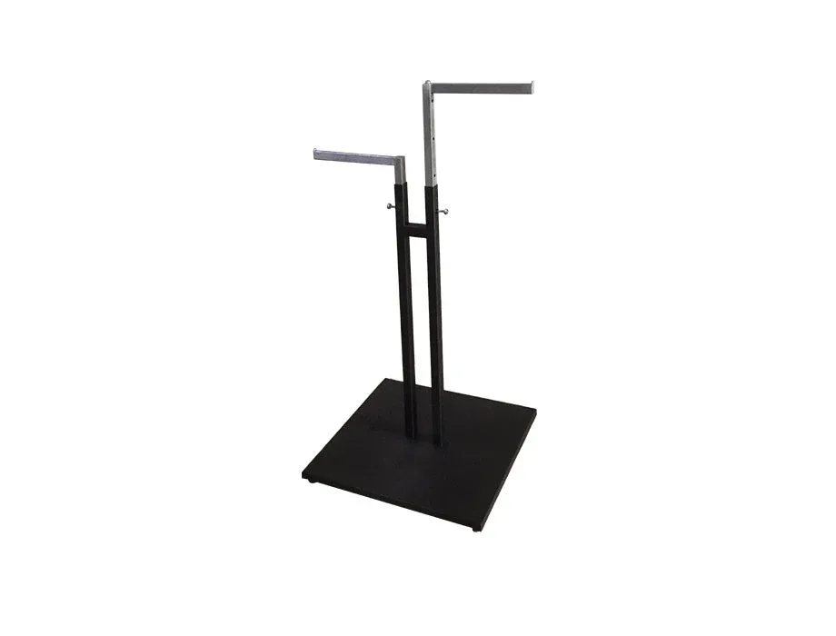 Adjustable Metal Display Stand | Heavy-Duty Retail Display Rack for Bags, Shoes & Accessories Adjustable metal display stand for retail stores