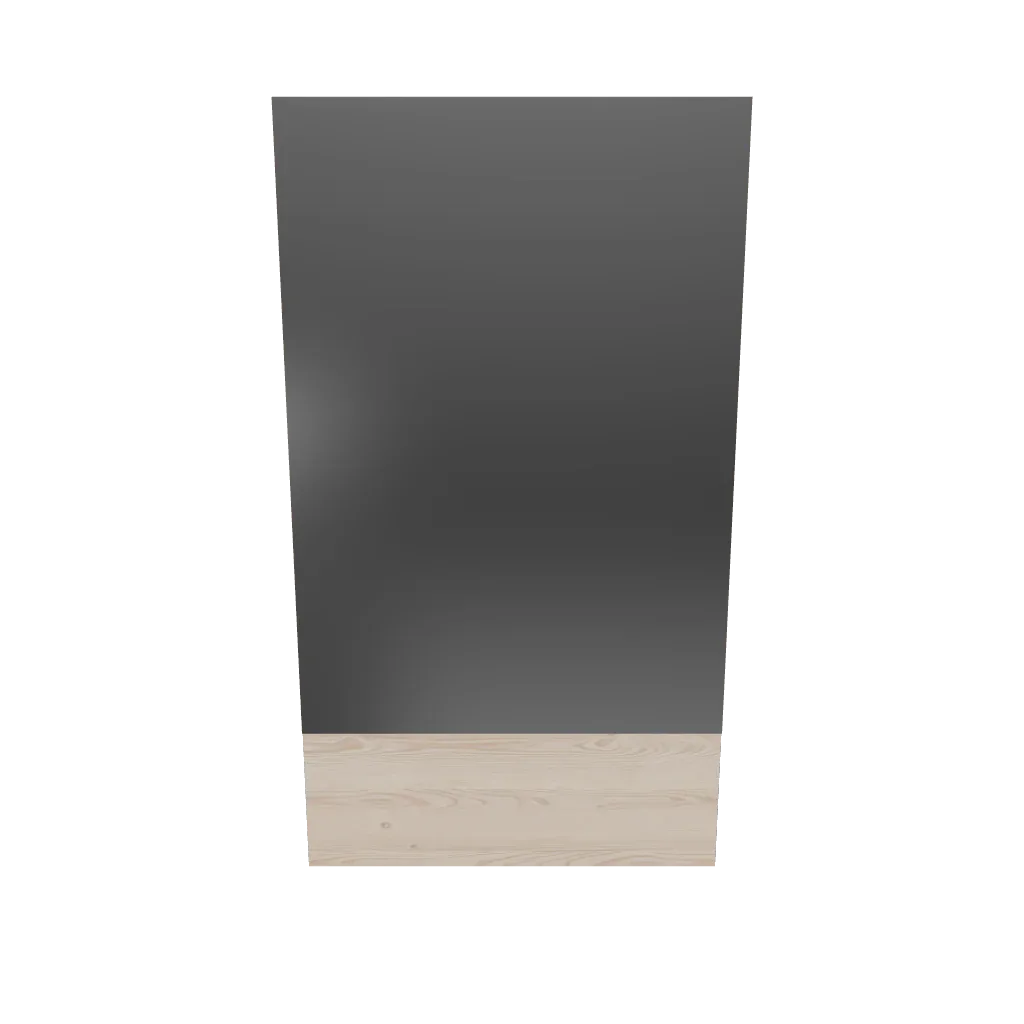Oliver 2.0 Wooden Wall Mirror | Modern Rectangular Dressing Mirror Rectangular bedroom wall mirror with wood accent