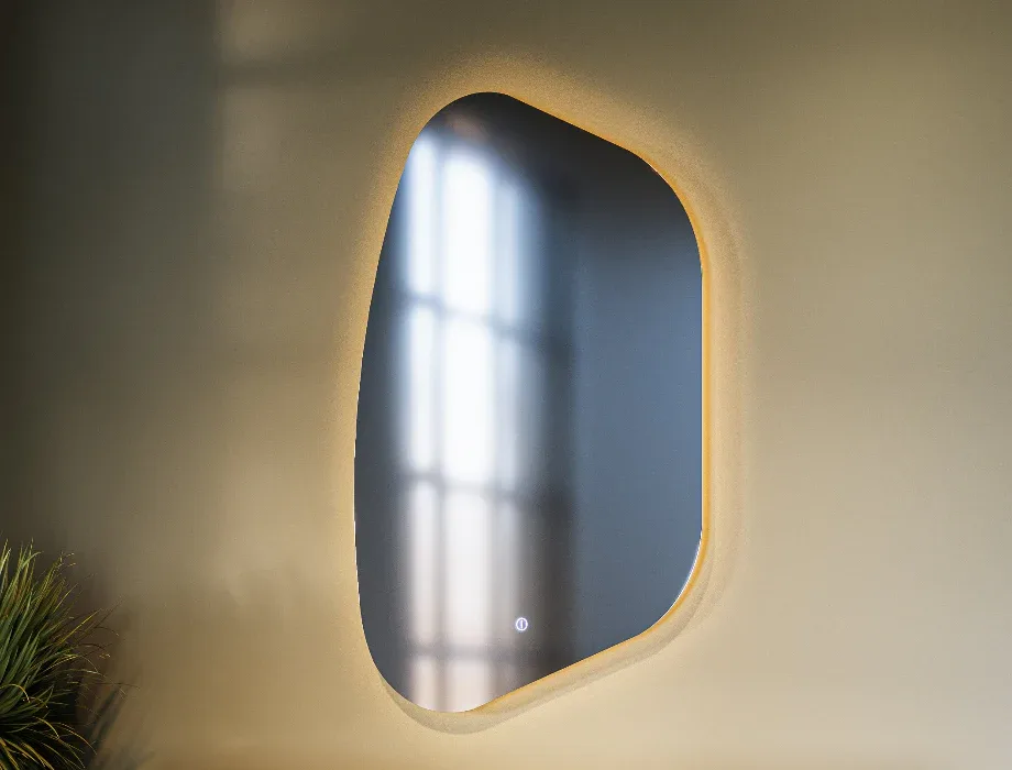 Luxury smart LED bathroom wall mirror