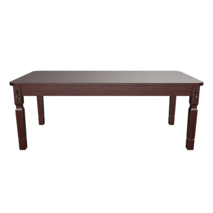 Walnut finish living room center table