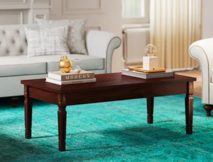 Classic wooden coffee table