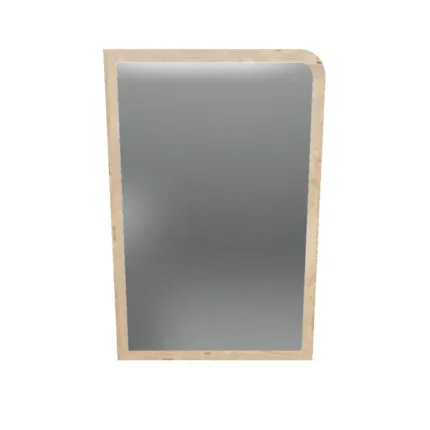 Premium rectangular dressing mirror with rounded corners