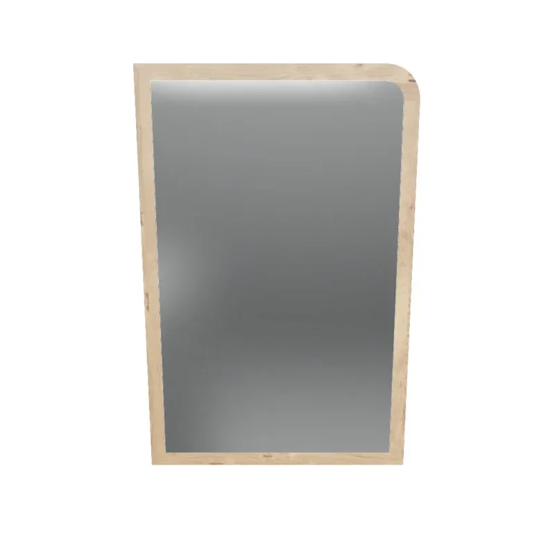 Premium rectangular dressing mirror with rounded corners